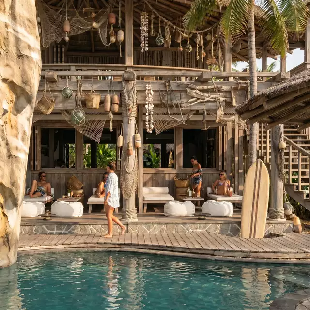 ออกแบบ Beach Club โดย Grid Architect