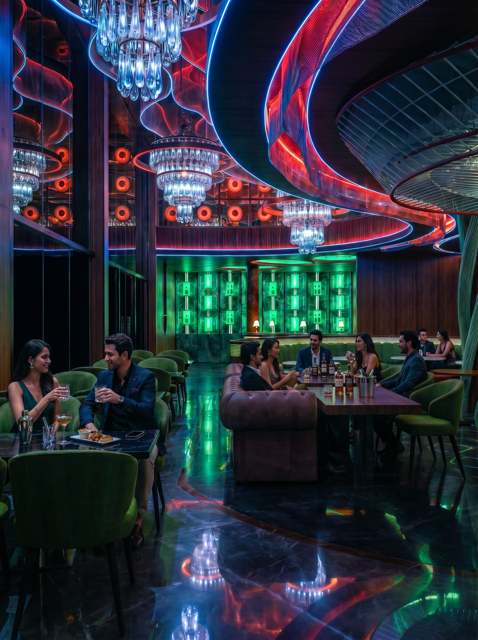 ออกแบบตกแต่งภายใน Rooftop จังหวัดเชียงใหม่ โดย Grid Architect