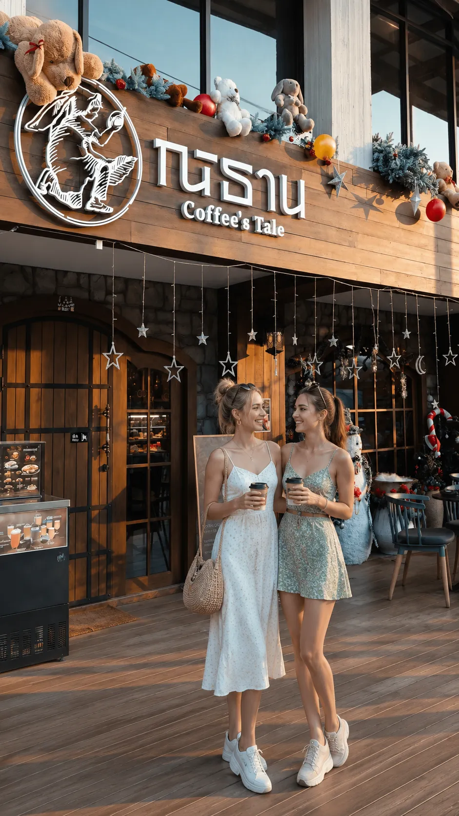 ออกแบบคาเฟ่ณิธาน สาขานาเกลือ โดย Grid Architect